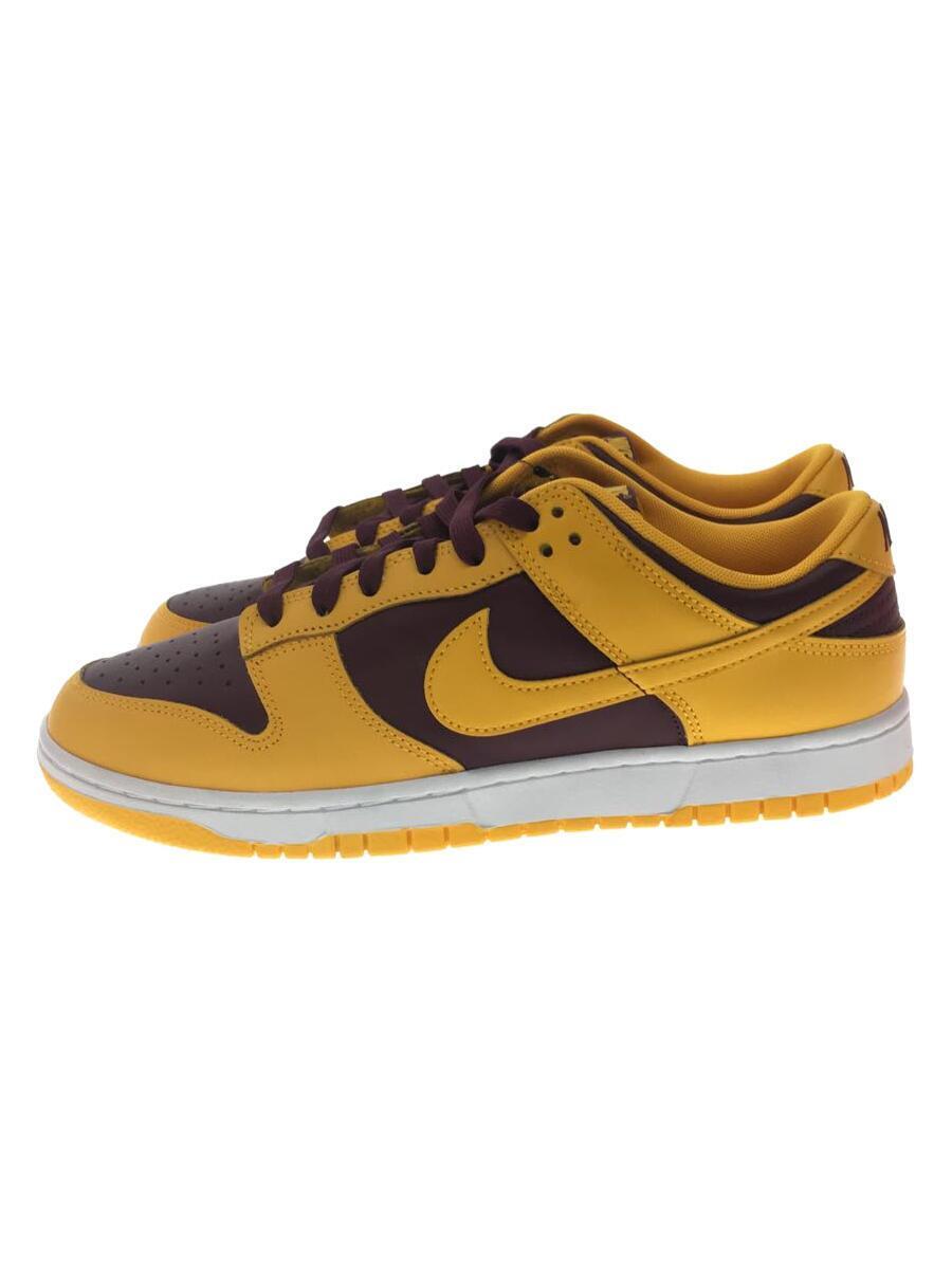 NIKE◆2022/Dunk Low Retro/University Gold and Deep Maroon/28cm