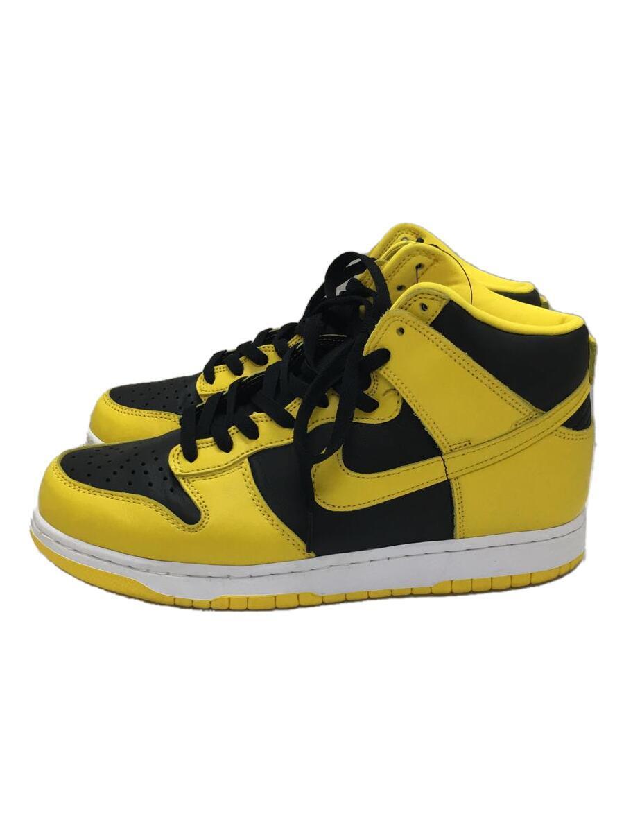 NIKE◆DUNK HIGH SP_ダンク ハイ SP/27.5cm/YLW/ナイキ/CZ8149-002