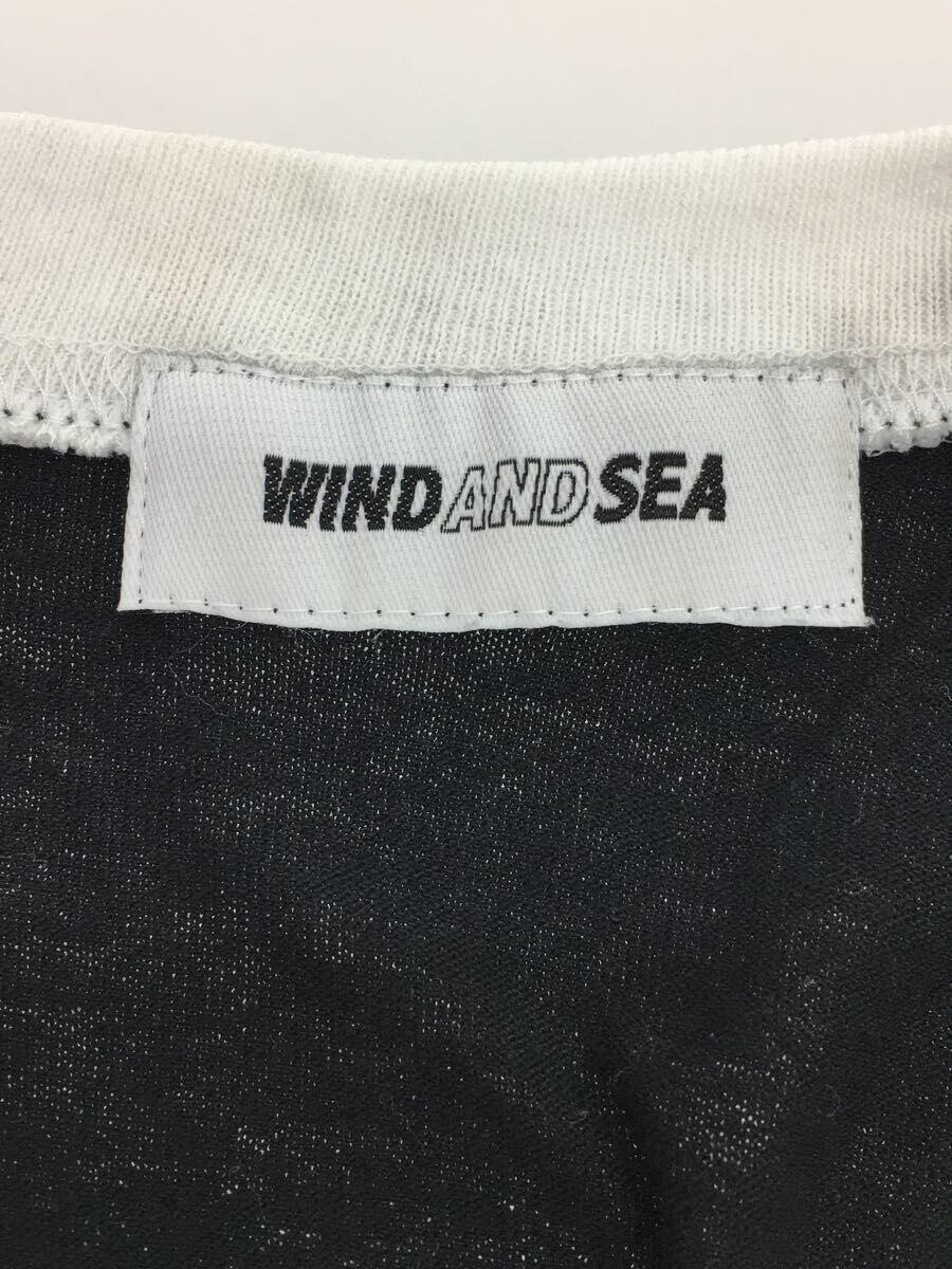 WIND AND SEA◆Tシャツ/M/コットン/BLK/プリント/WDS-LEVI-05_画像3