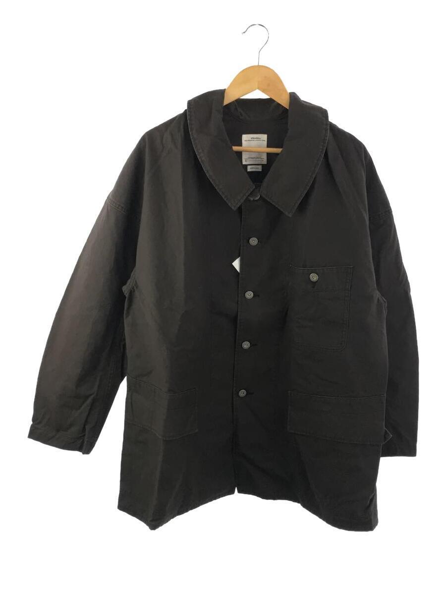 visvim◆TRAVAIL CONOID COVERALL/3/コットン/BRW/無地/0120105013030