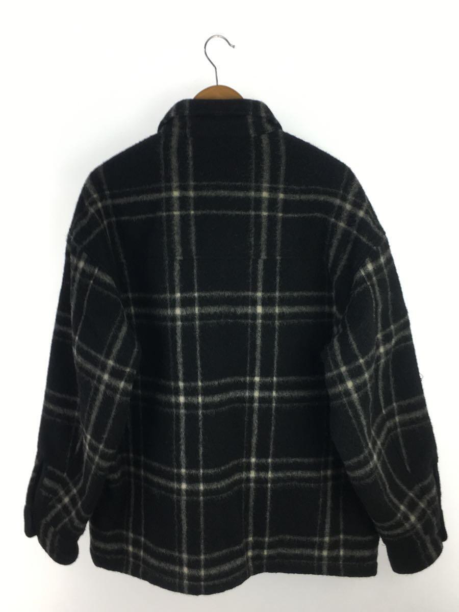 COOTIE◆Napping Windowpane CPO Jacket/L/ウール/BLK/チェック_画像2