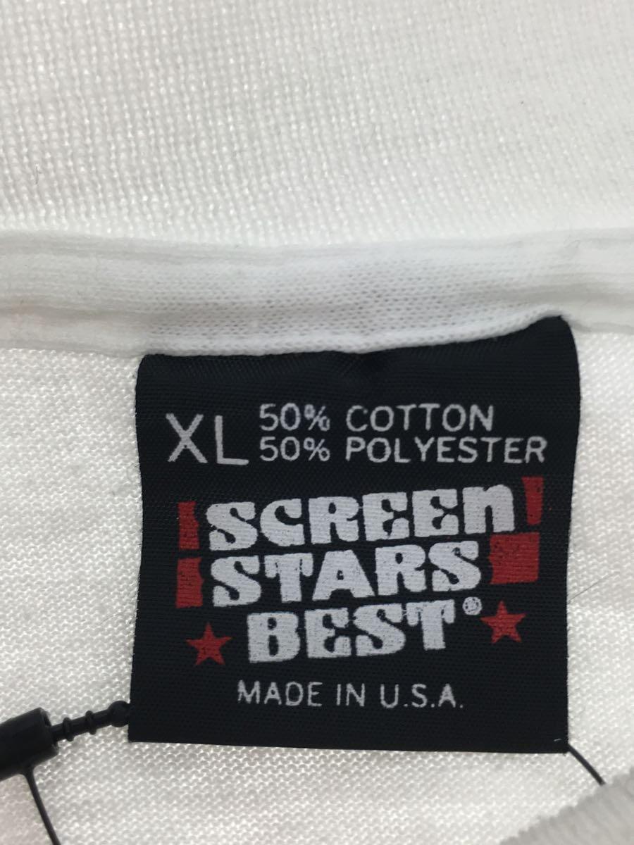 SCREEN STARS◆COCA-COLA/1990/Tシャツ/XL/コットン/WHT_画像3