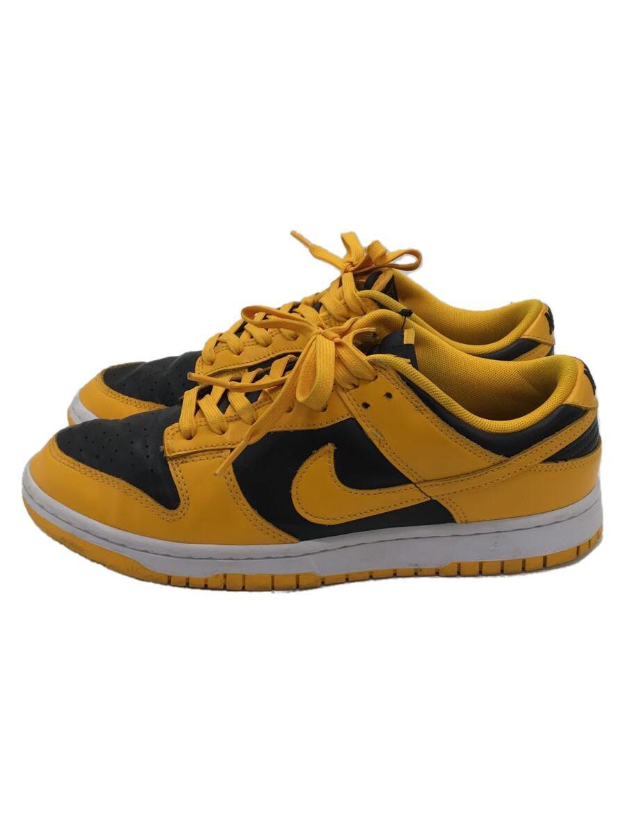 NIKE◆DUNK LOW RETRO_ダンク ロー レトロ/27.5cm/イエロー_画像1