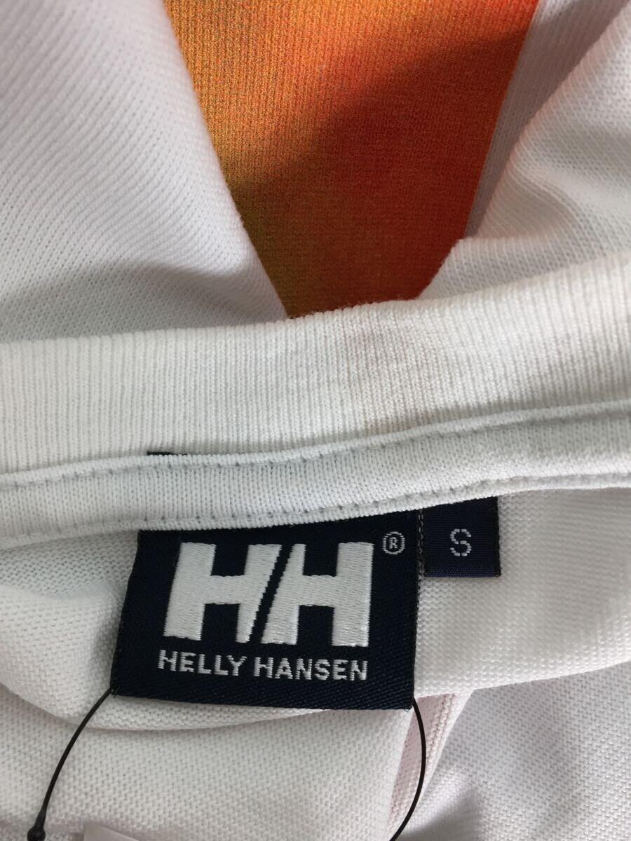 HELLY HANSEN◆Tシャツ/S/コットン/WHT/無地/HH52220_画像3