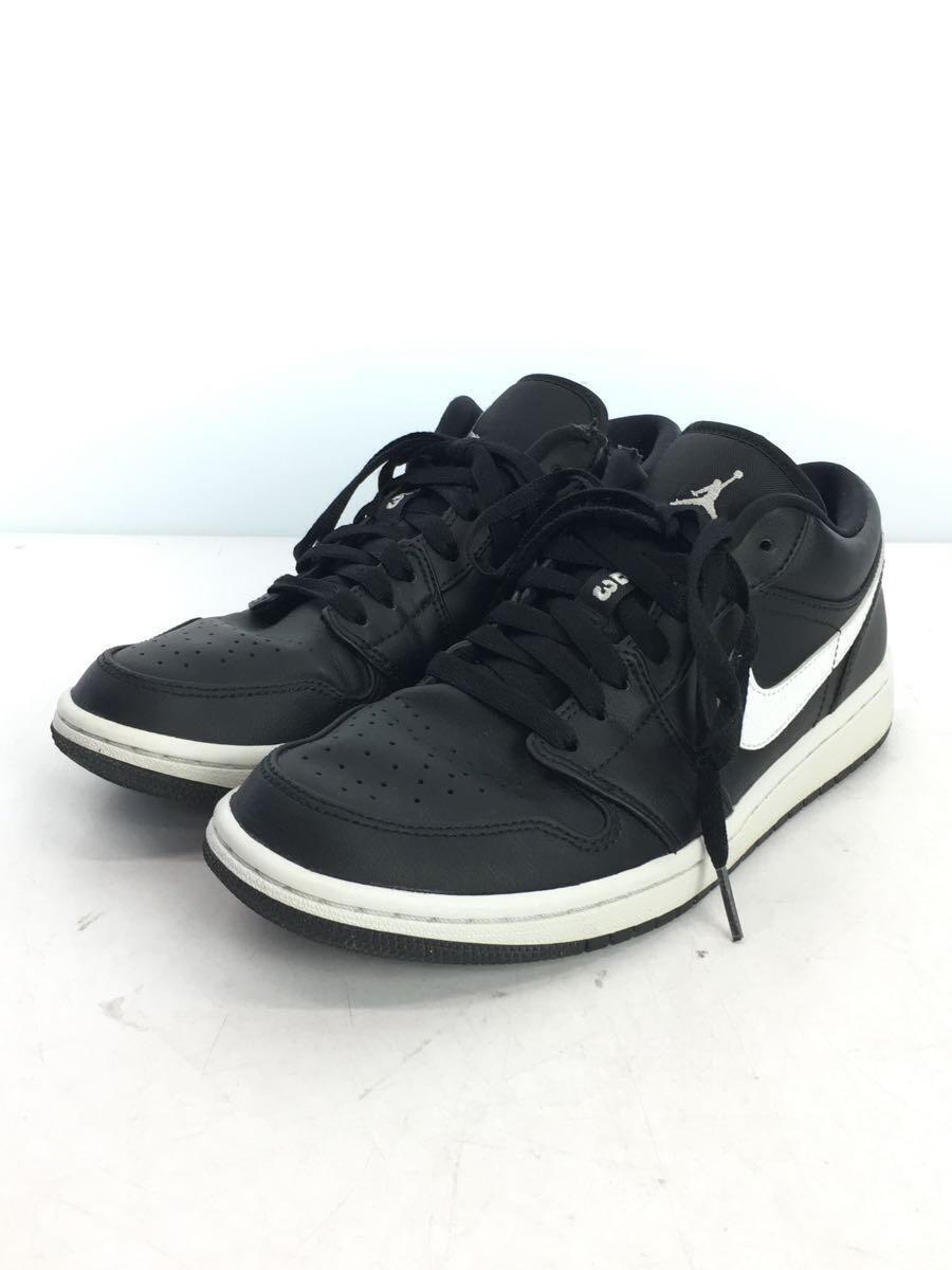 NIKE◆AIR JORDAN 1 LOW/25.5cm/ブラック/ナイキ/AO9944-001_画像2