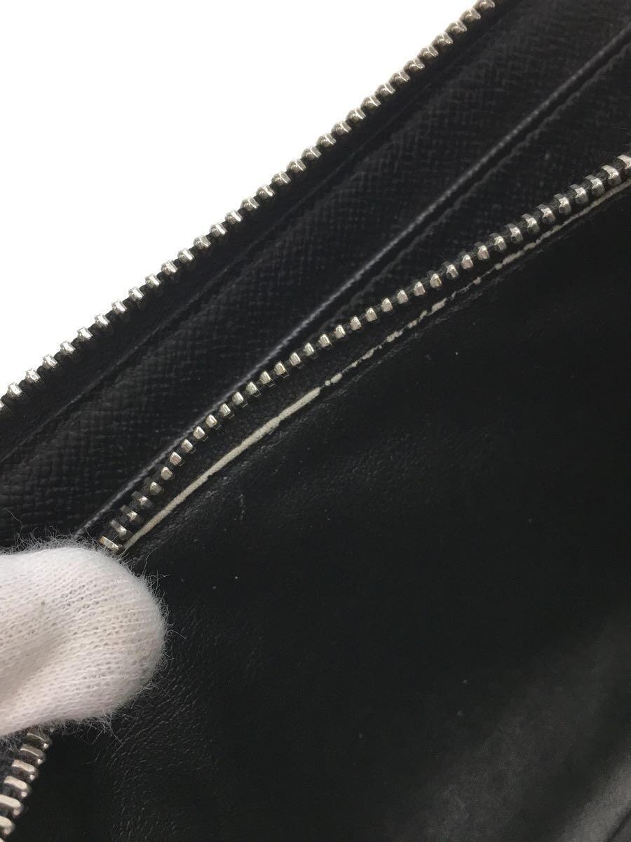LOUIS VUITTON◇ジッピー・ウォレット_エピ_BLK/レザー/ブラック LOUIS VUITTON◇ジッピー・ウォレット_エピ_BLK/レザー/ブラック