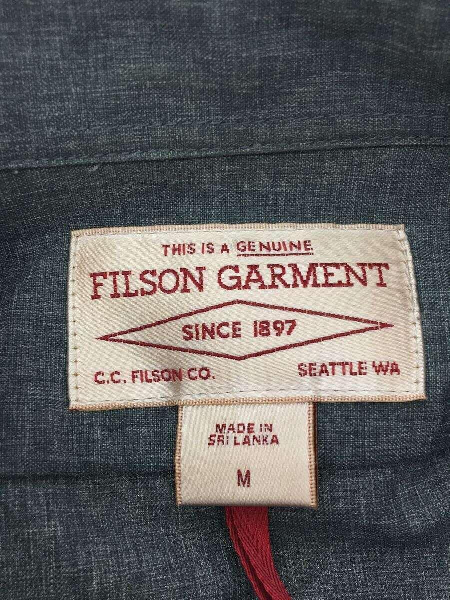 FILSON◆フィルソン/長袖シャツ/M/コットン/グレー_画像3