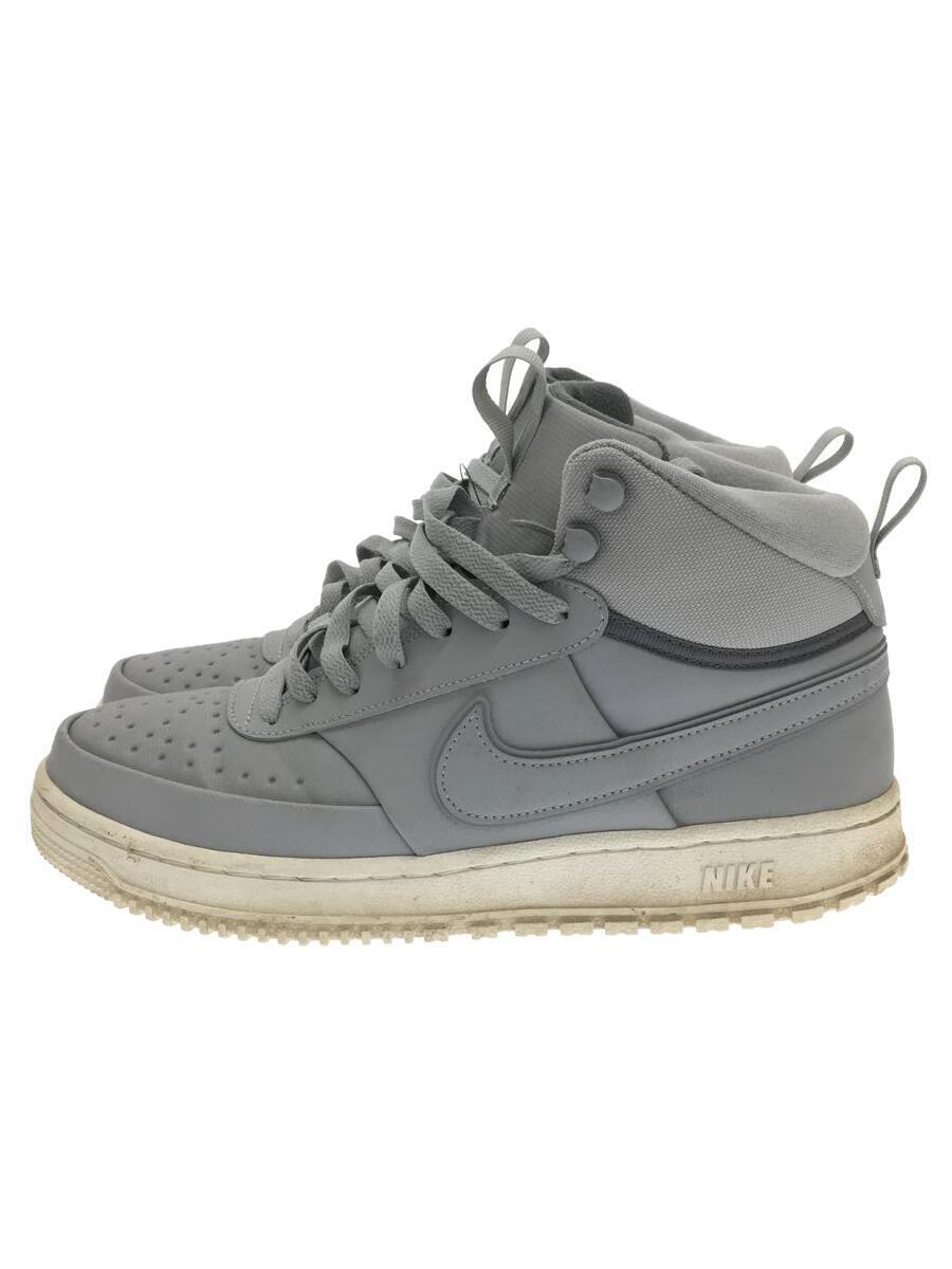 NIKE◆COURT VISION MID WNTR_コート ビジョン ミッド WNTR/28cm/GRY