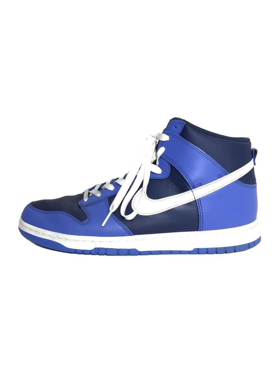 NIKE◆DUNK HI RETRO_ダンク ハイ レトロ/29cm/BLU