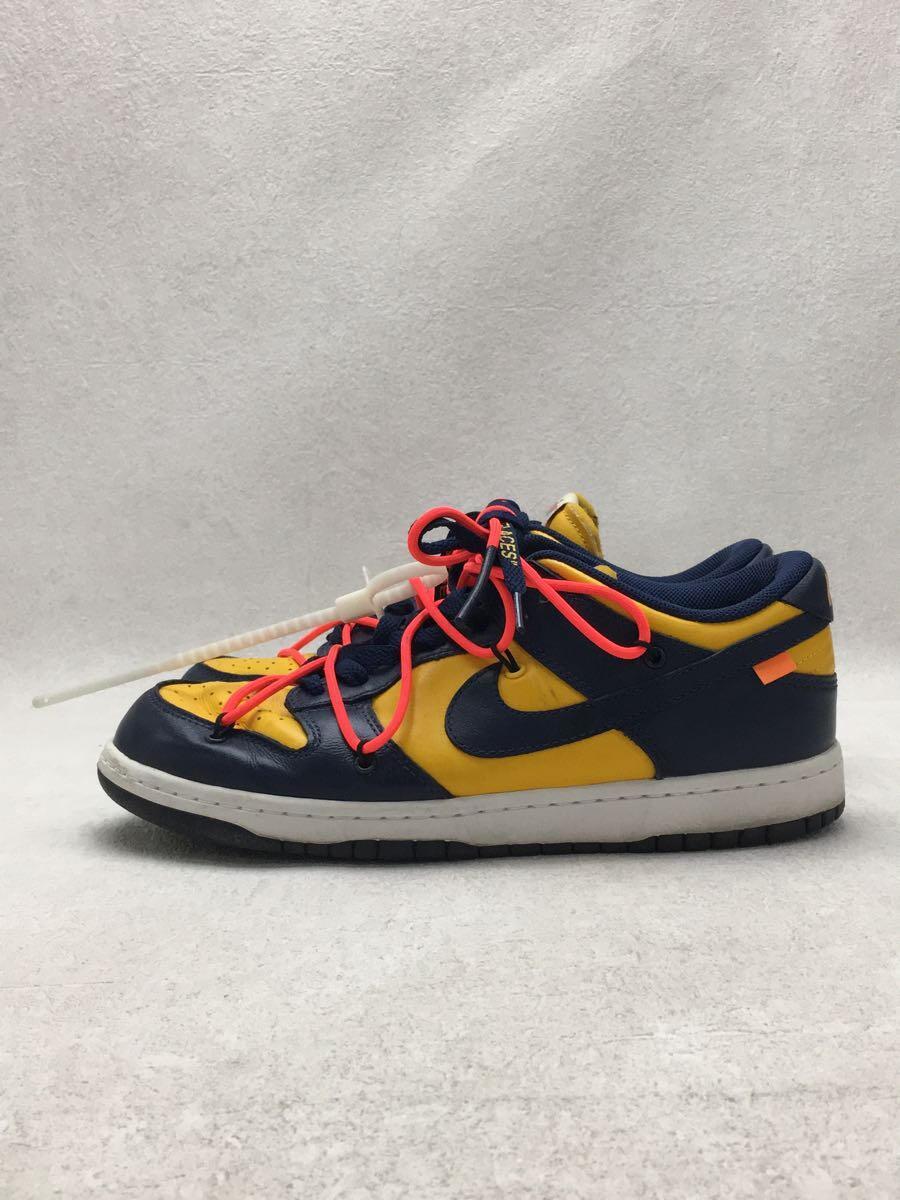 NIKE◆NIKE DUNK LOW LTHR/OW/27cm/ORN/レザー_画像1