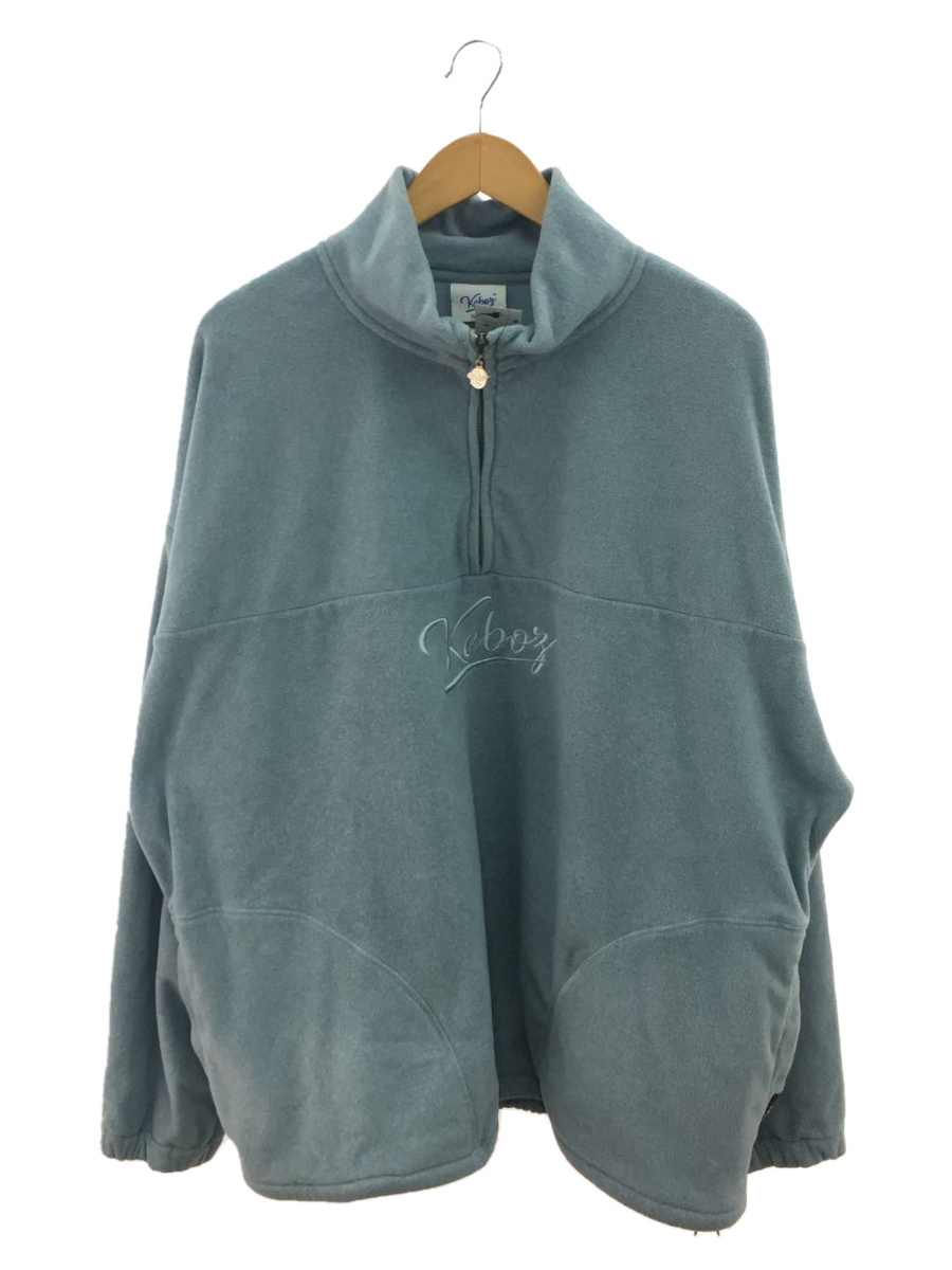Keboz◇トップス/XL/ポリエステル/BLU/POLARTEC HALF ZIP PULLOVER-