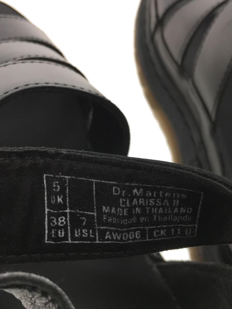 Dr.Martens◆サンダル/UK5/BLK_画像5