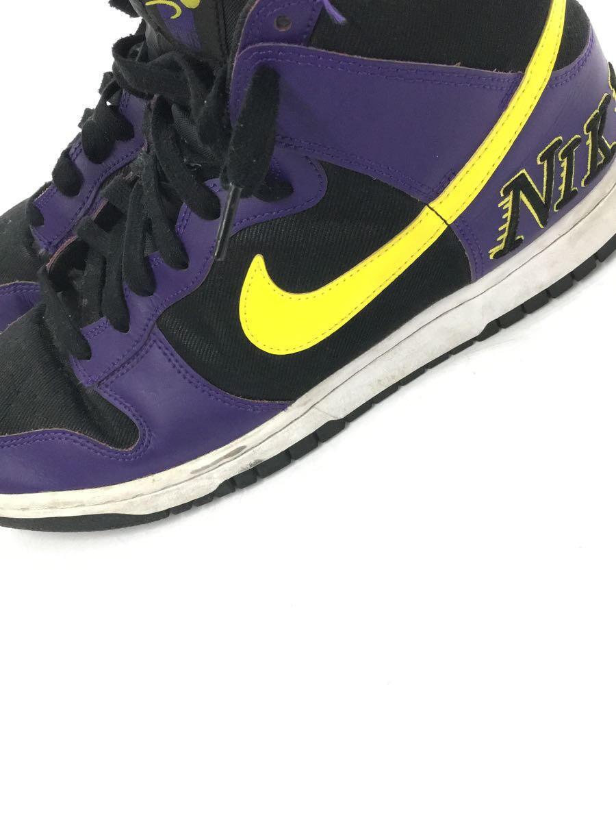 NIKE◇DUNK HI PRM EMB_ダンク ハイ プレミアム エンベデッド/29cm/BLK-