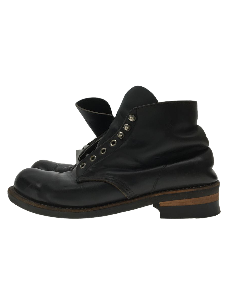 RED WING◆レースアップブーツ/US9/BLK/レザー/05091