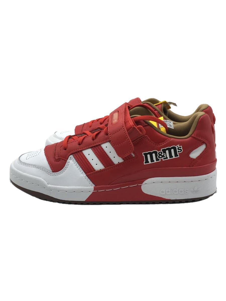 adidas◆FORUM LO 84 M&MS CREW_フォーラム 84 ロー エムアンドエムズ CREW/28cm/RED/レ