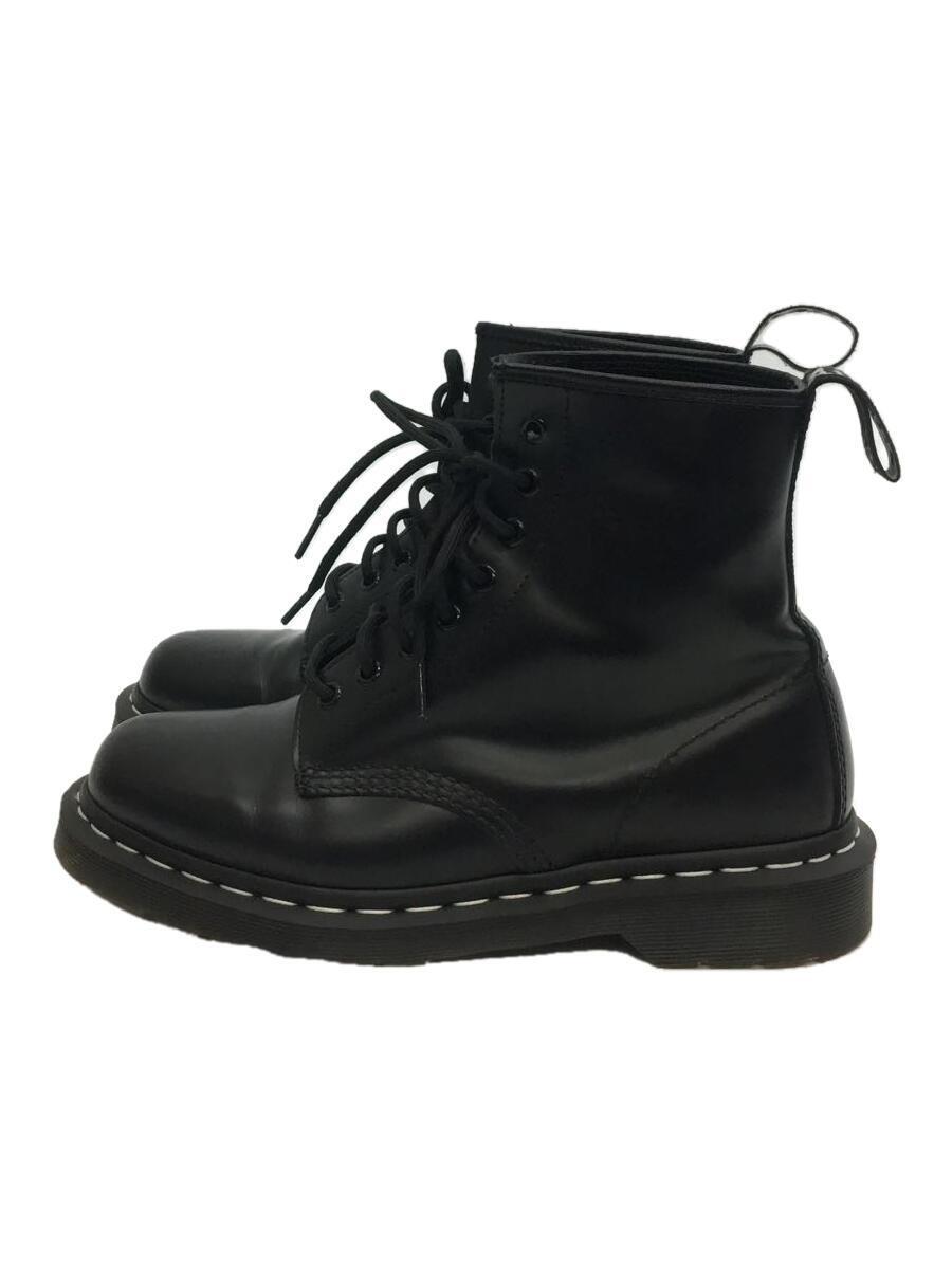 Dr.Martens◆レースアップブーツ/US8/BLK/レザー