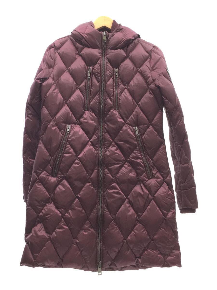 DIESEL* long down jacket /XS/ bordeaux 