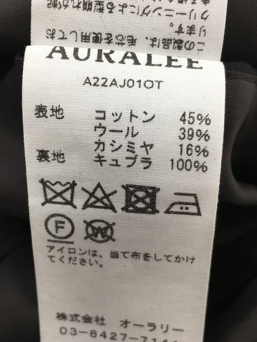 AURALEE◆テーラードジャケット/3/コットン/GRY/総柄/A22AJ01OT_画像5