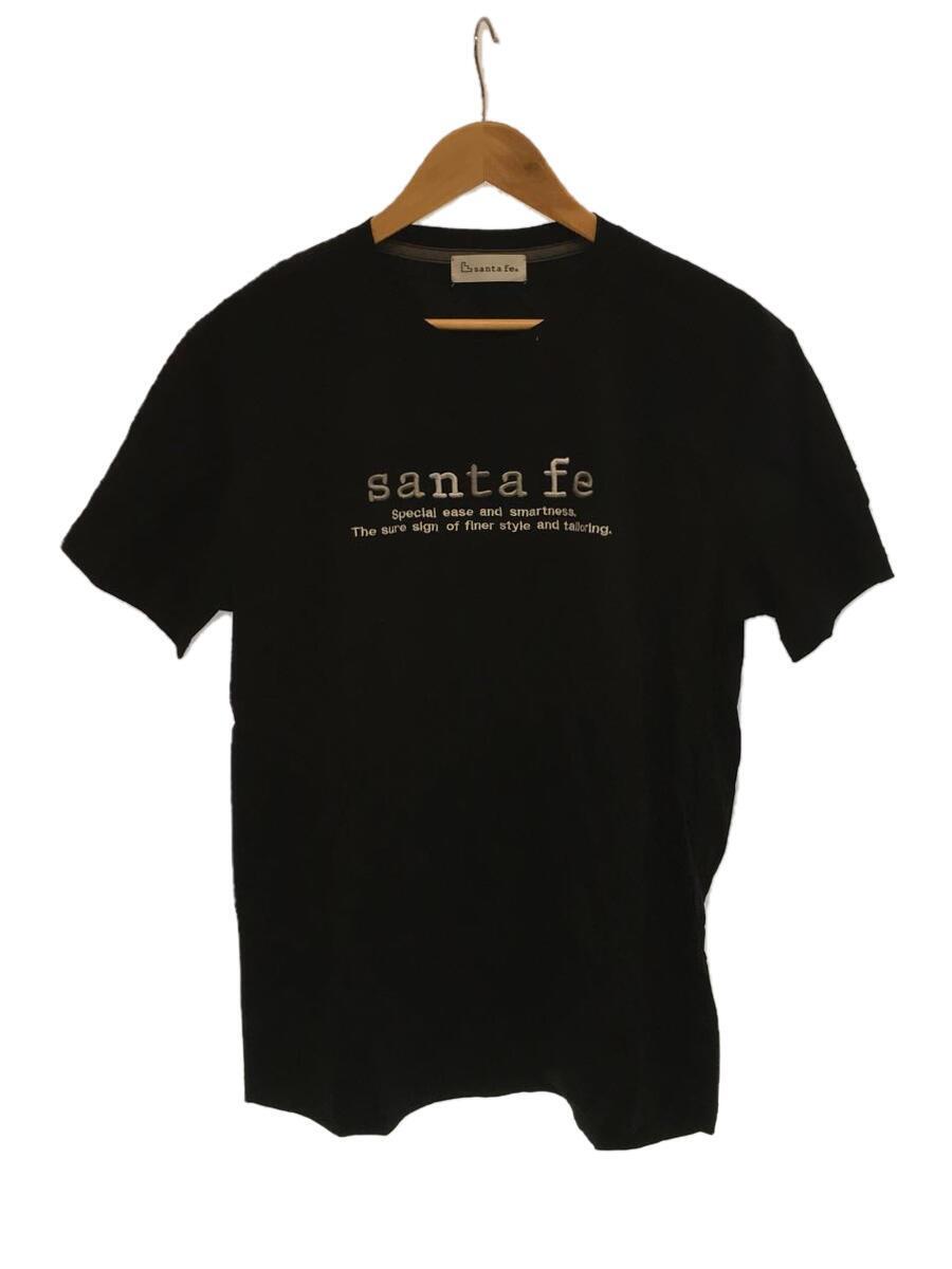 santafe/Tシャツ/52/コットン/ブラック/0160-221-83807_画像1