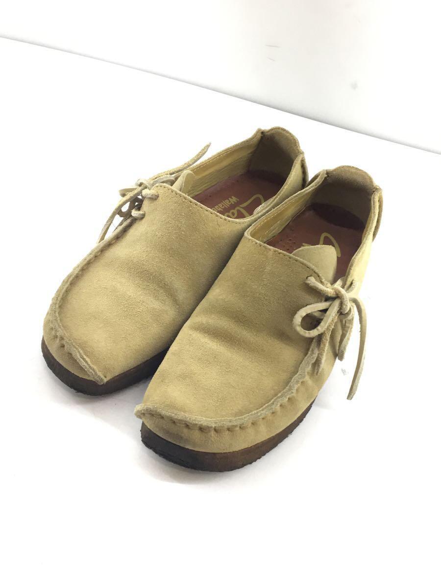 Clarks◆ワラビー/シューズ/US6/CML_画像2