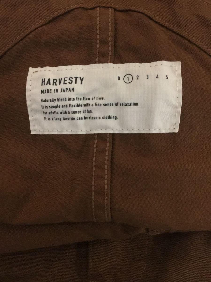 公式 HARVESTY◇オーバーオール/1/コットン/ブラウン サロペット