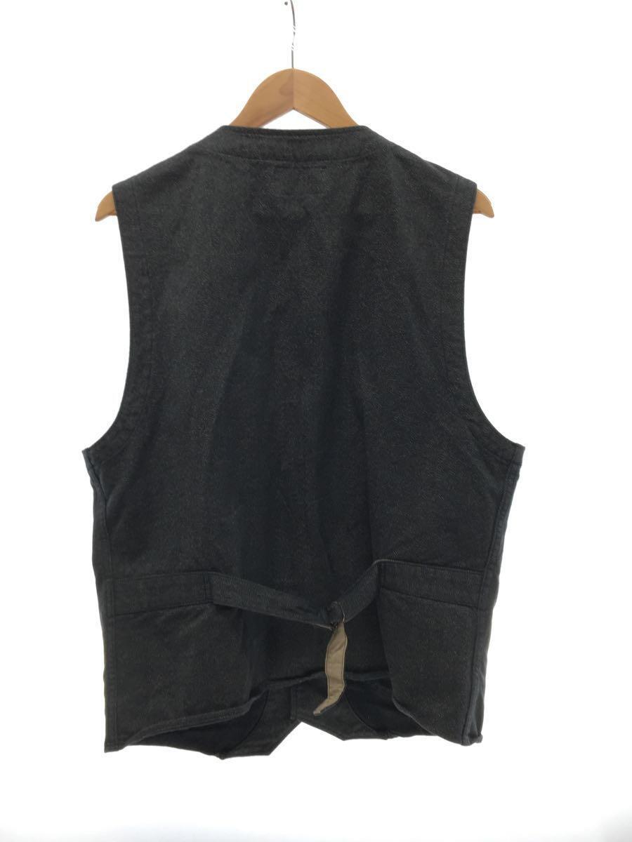 ORGUEIL◆Workers Gilet/ジレベスト/44/コットン/GRY/OR-4009_画像2