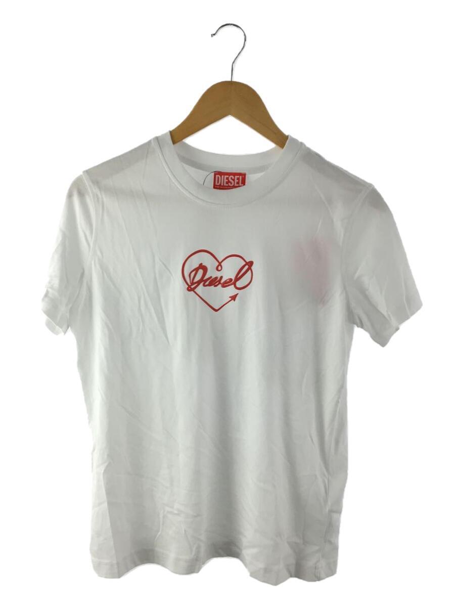 DIESEL◆Tシャツ/M/コットン/WHT/A111200HERA