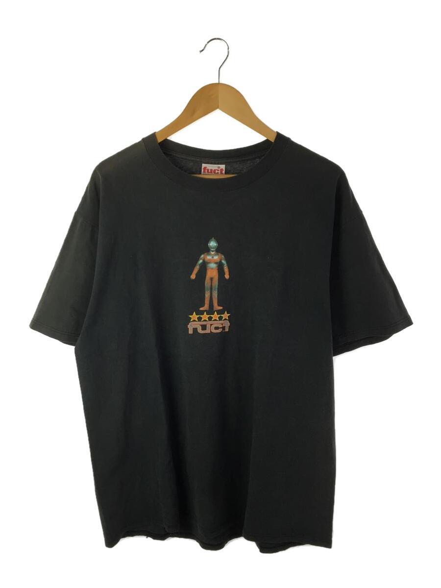 FUCT◆Tシャツ/XL/コットン/BLK