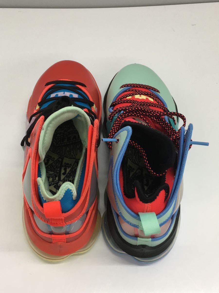 NIKE◆Lebron19Lebronival/2022/DQ7548-600/ハイカットスニーカー/アシメントリーシューズ_画像3