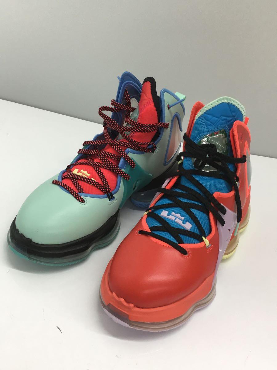 NIKE◆Lebron19Lebronival/2022/DQ7548-600/ハイカットスニーカー/アシメントリーシューズ_画像2