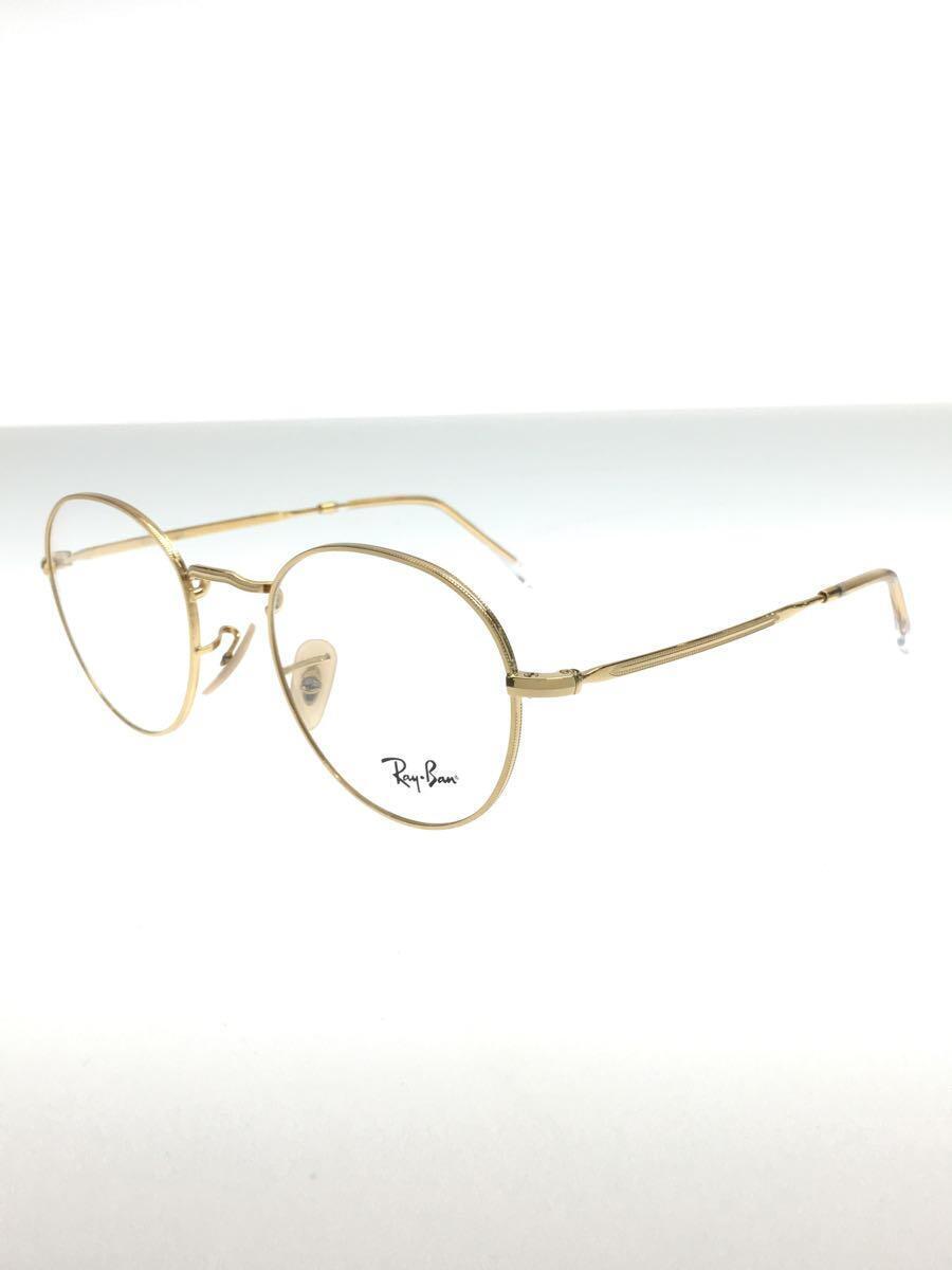 Ray-Ban◆メガネ/-/GLD/CLR/メンズ/RB3582V/レイバン_画像2