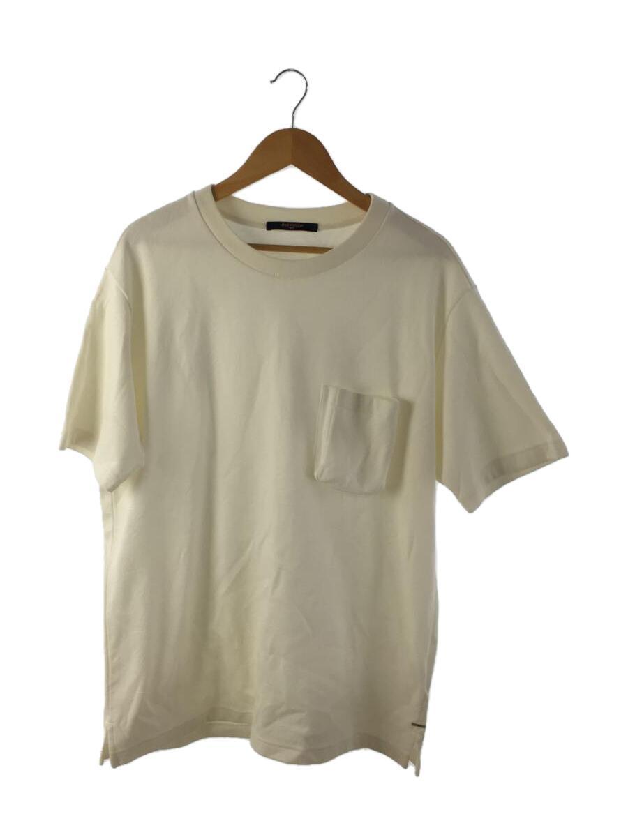 LOUIS VUITTON◆22ss/Tシャツ/XL/コットン/WHT/総柄/RM222Q TCL HIY49W
