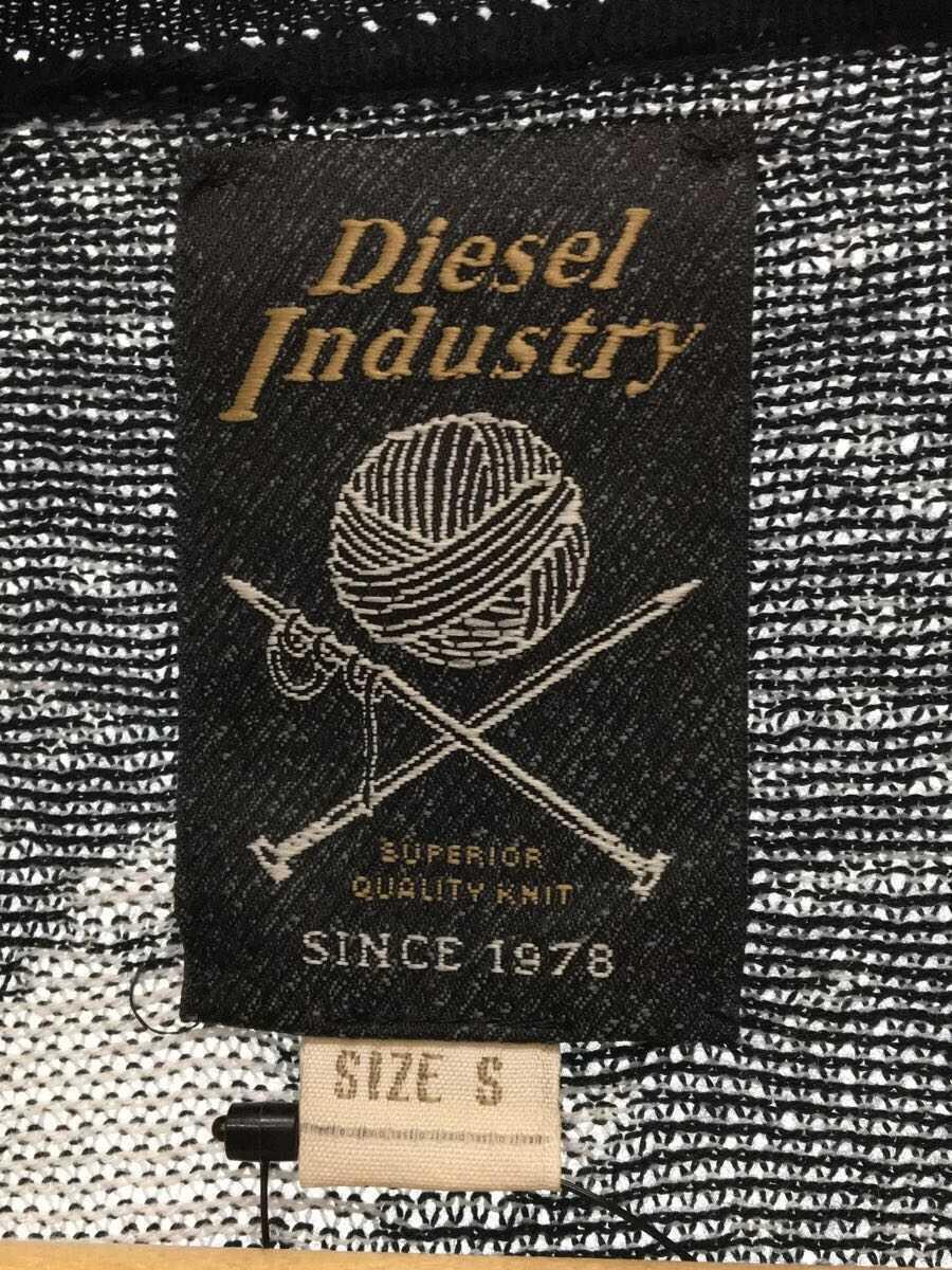 DIESEL◆セーター(薄手)/S/コットン/GRY/総柄/DIESEL/ディーゼル_画像3