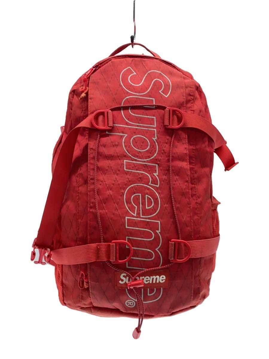 Supreme◆リュック/-/RED/18AW/BACKPACK