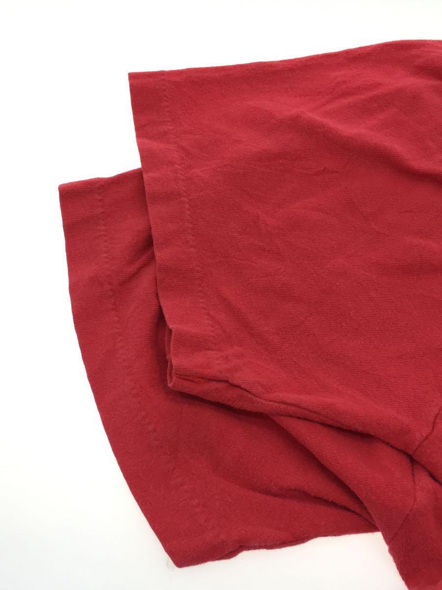 ANVIL◆Tシャツ/L/-/RED/70s/VITTORIA_画像4