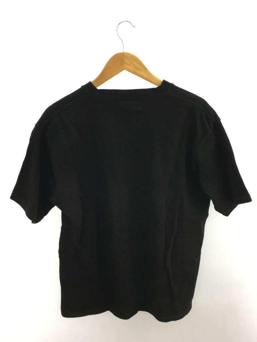 NEW ERA◆Tシャツ/XL/コットン/BLK/無地_画像2