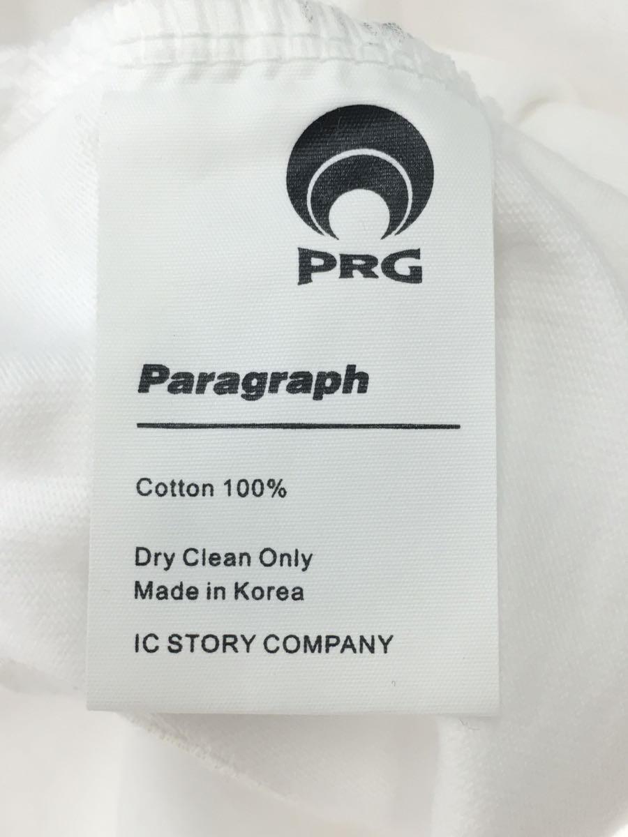 Paragraph◆Tシャツ/-/コットン/WHT/首周り薄汚れ有_画像5