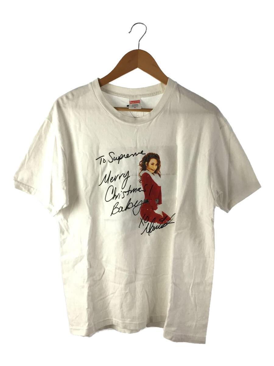 Supreme◆20FW/Mariah carey tee/Tシャツ/M/コットン/WHT/プリント_画像1