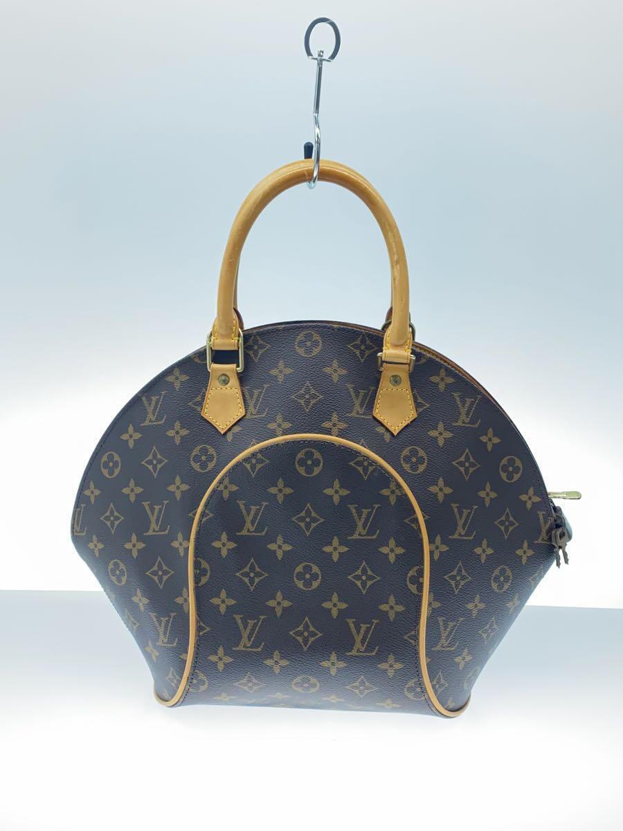 LOUIS VUITTON◆エリプスPM_モノグラム・キャンバス_BRW/PVC/BRW_画像3