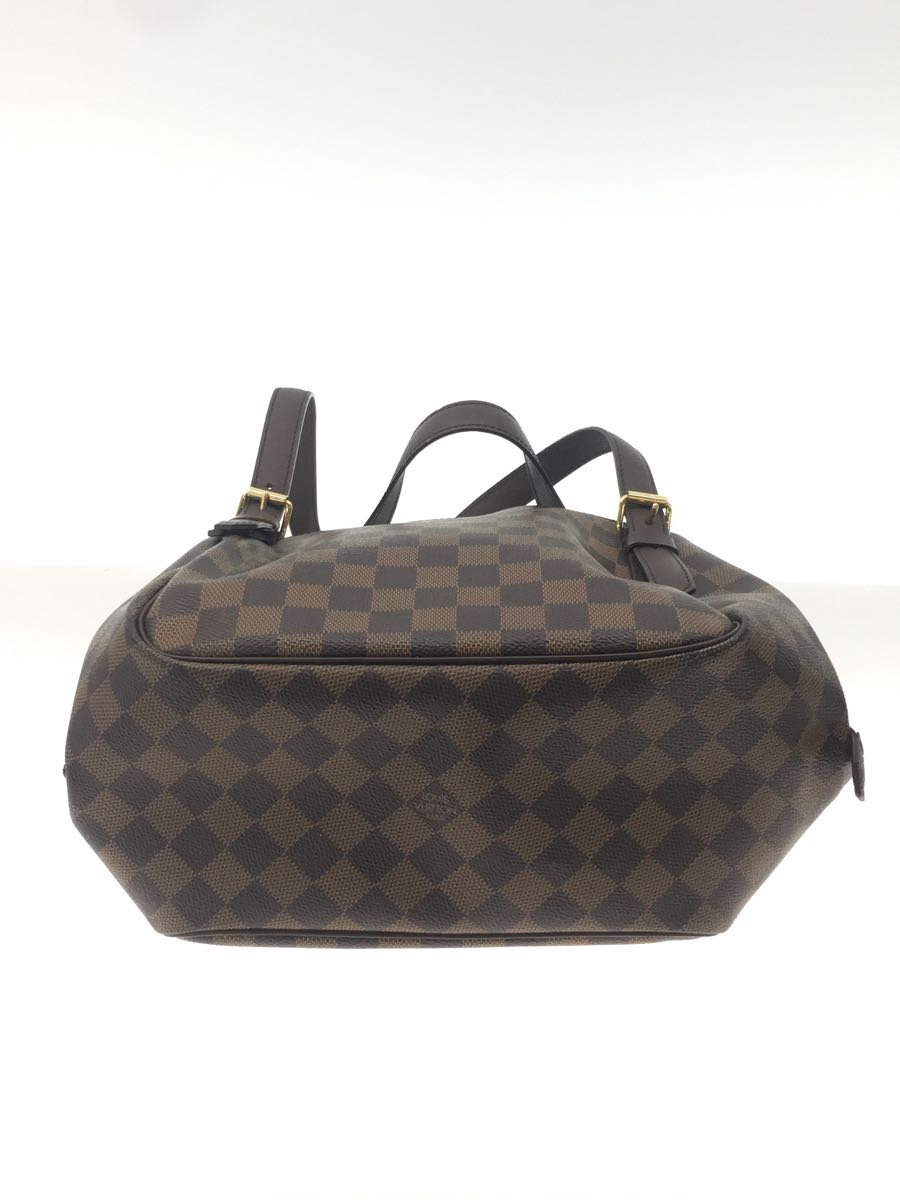 LOUIS VUITTON◆ベレムMM/N51174/ダミエ/エベヌ/ハンドバッグ/PVC/レザー/ブラウン/ショルダーバッグ_画像5