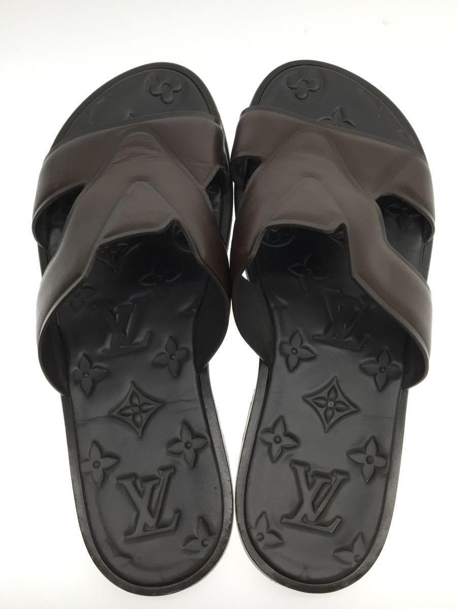 LOUIS VUITTON◆LVオアシスラインサンダル/UK9/BRW_画像3