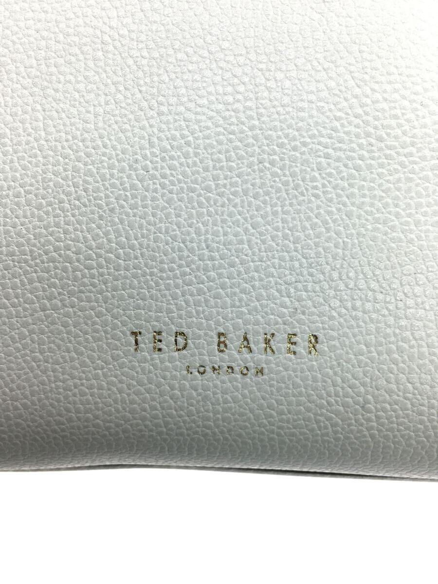TED BAKER◇リュック/レザー/WHT-