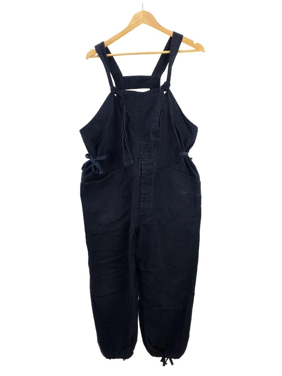 Engineered Garments◆Overalls Cotton Ripstop /コットンリップストップオーバーオール/XXS/コットン/NVY_画像1