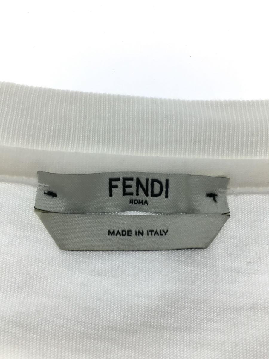 FENDI◆Tシャツ/XXS/コットン/WHT_画像3
