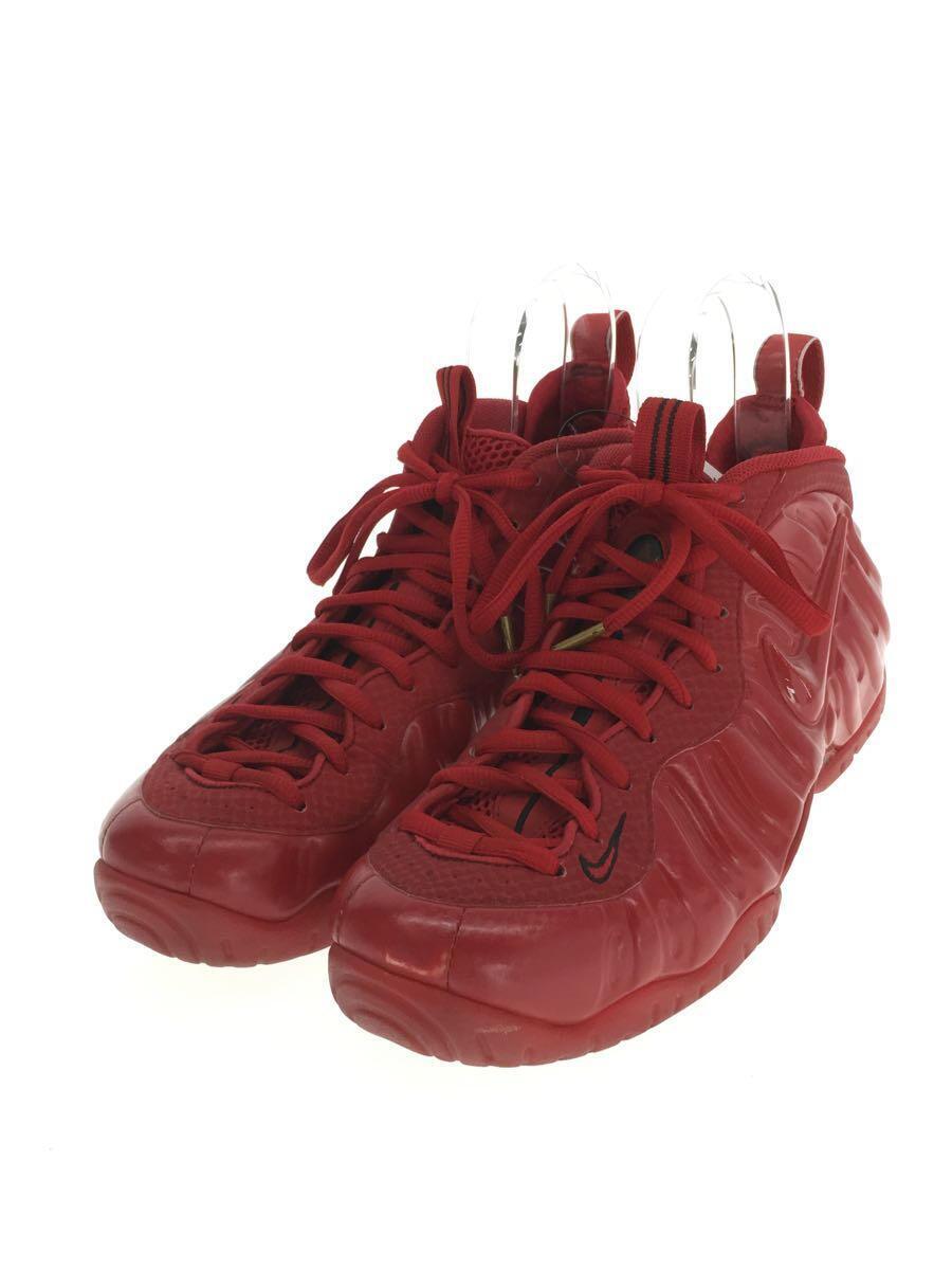 NIKE◆AIR FOAMPOSITE PRO/エアフォームポジットプロ/レッド/624041-603/27.5cm/RE_画像2