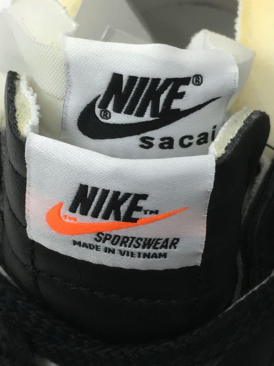 NIKE◆BLAZER LOW X SACAI_ブレーザー LOW X SACAI/27.5cm/BLK/ブラック/黒/_画像8