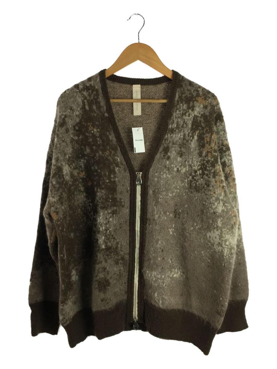 素晴らしい外見 SHINYA KOZUKA◇22AW/YUDI CARDI/S/ナイロン/KHK/総柄