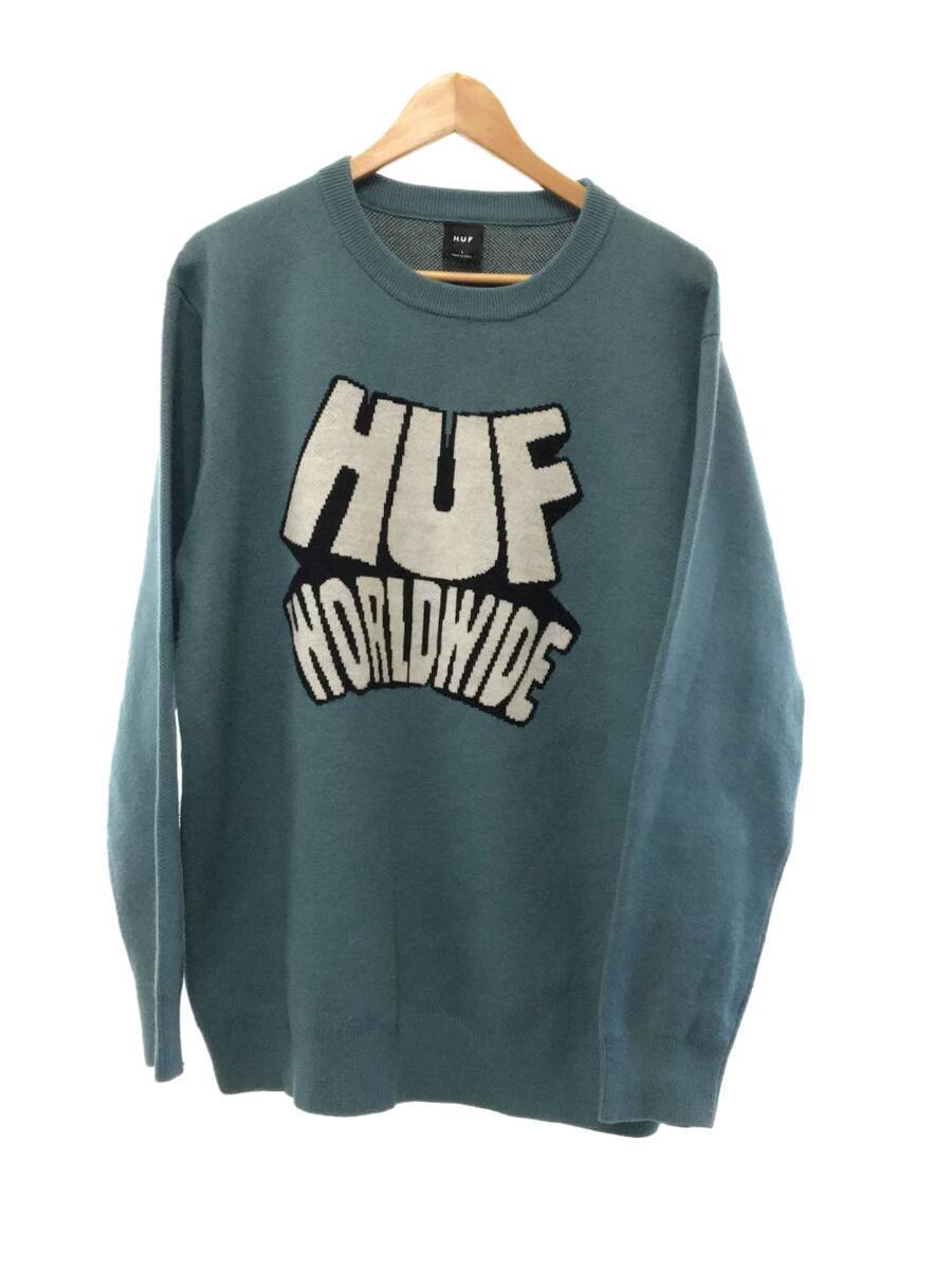 HUF◆HUF/SELECTA SWEATER/セーター(厚手)/L/アクリル