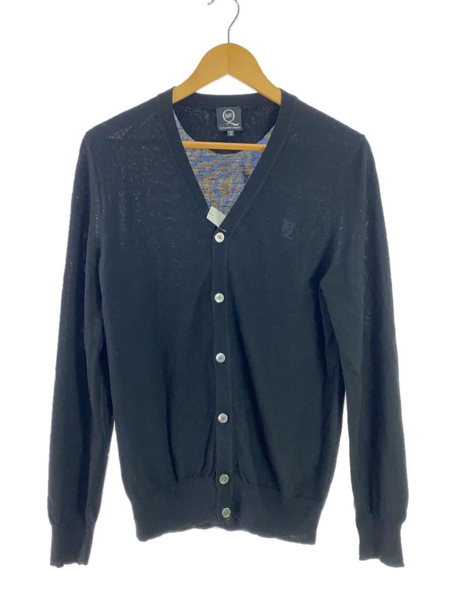 オープニング 大放出セール Alexander McQueen◆カーディガン(薄手)/S/ウール/BLK/無地 カーディガン オープニング 大放出セール Alexander McQueen◆カーディガン(薄手)/S/ウール/BLK/無地 カーディガン