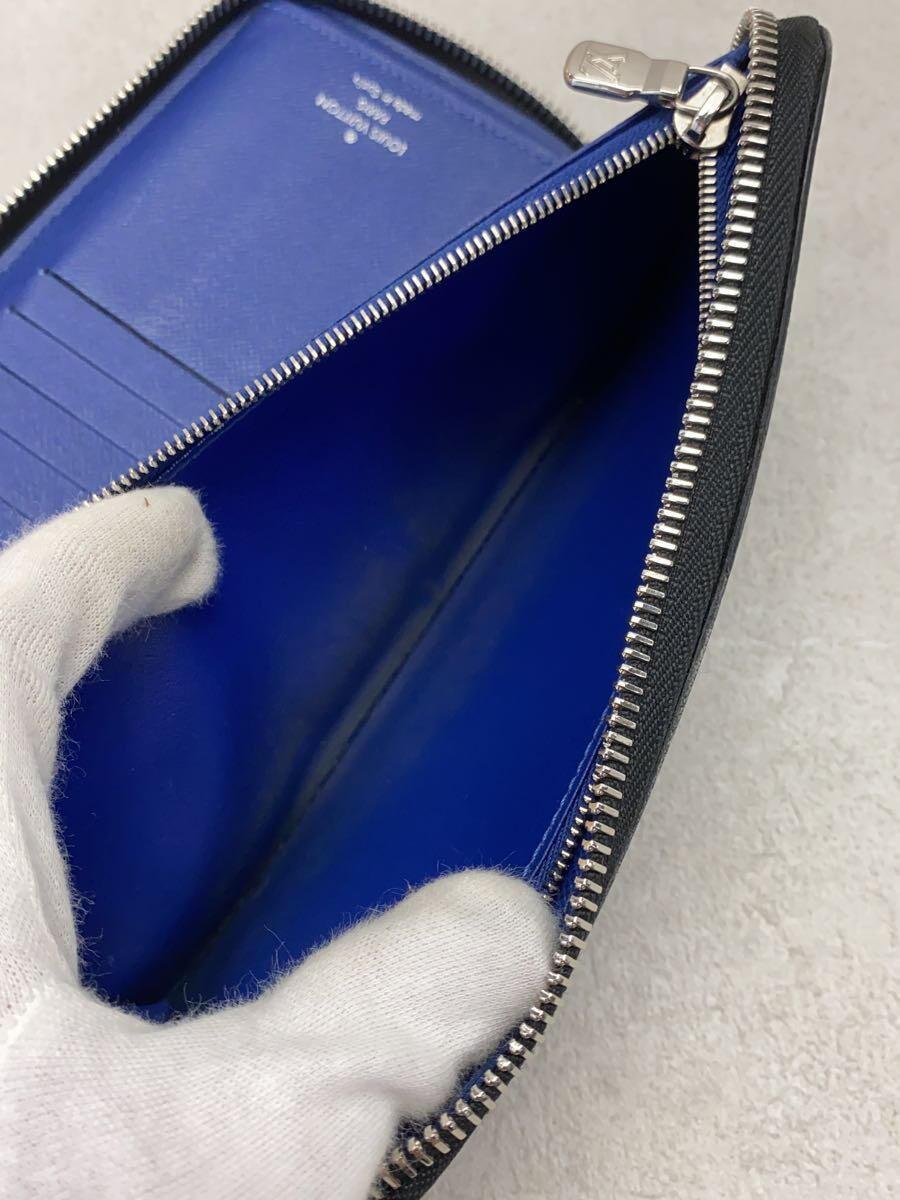 LOUIS VUITTON◆長財布/PVC/BLU/モノグラム/メンズ/M30447_画像5